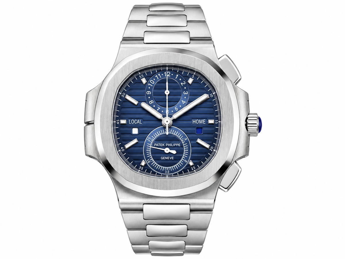 PP Nautilus – Full Silver & Blue Dial
