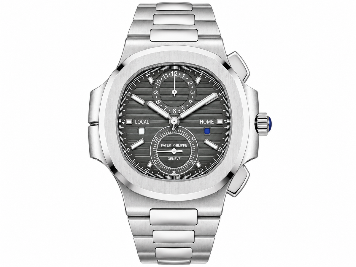 PP Nautilus – Full Silver & Grey Dial