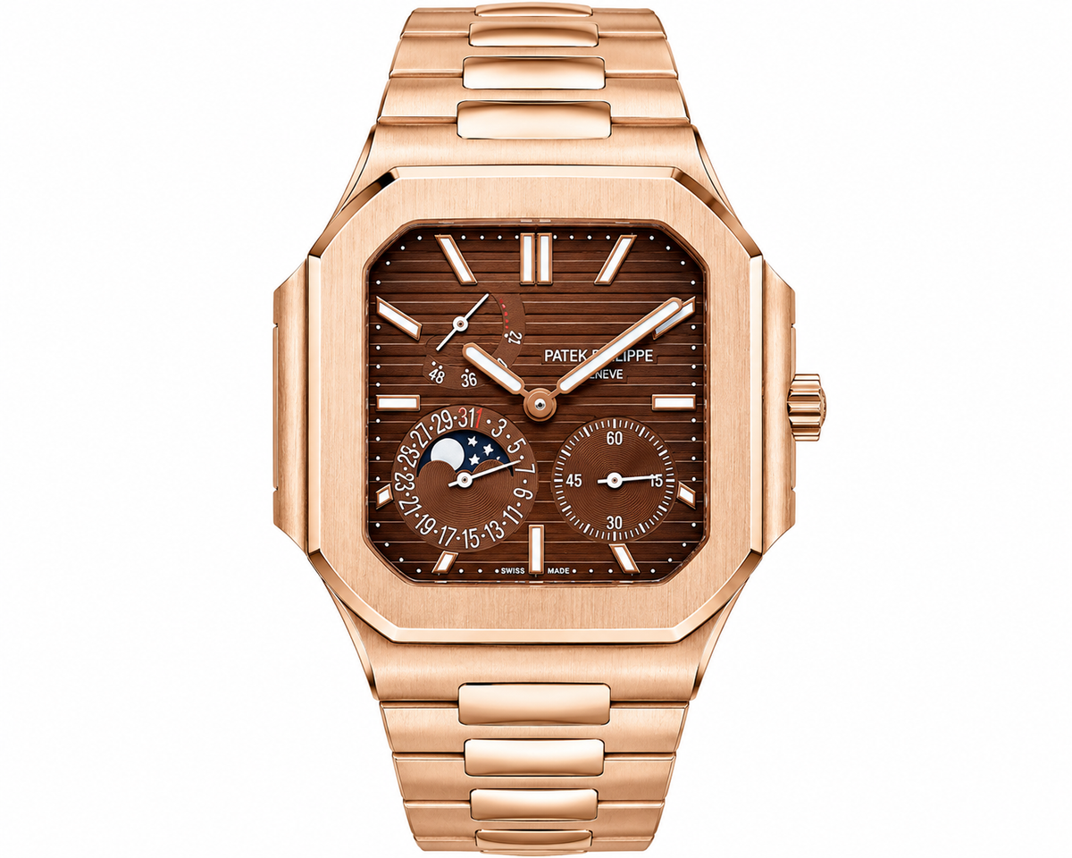 PP Nautilus – Rose Gold & Chocolate Brown Dial