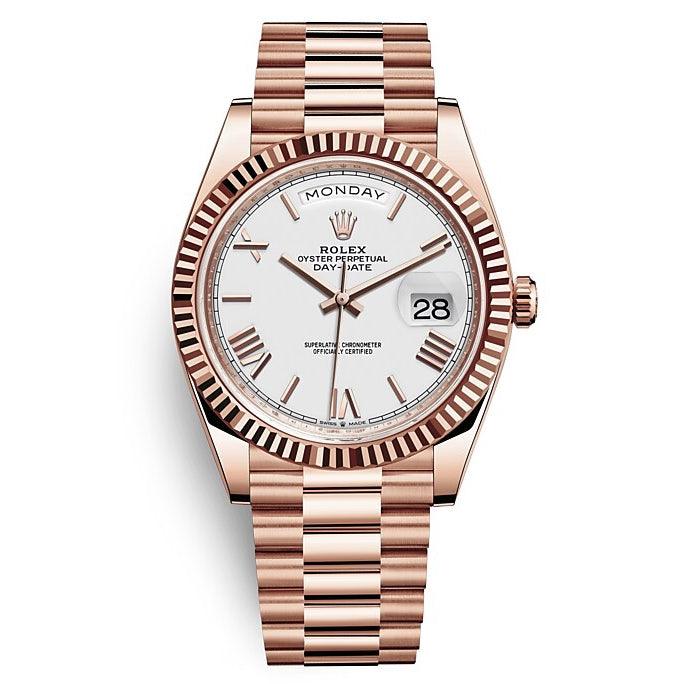 Day-Date – Everose Gold & White Dial