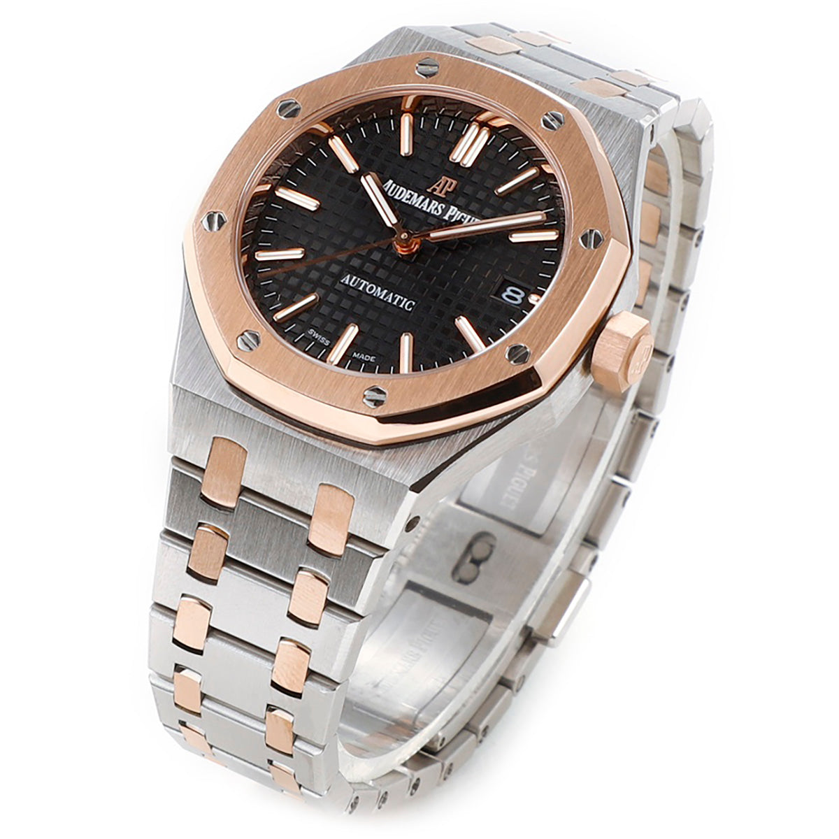 AP Royal Oak Selfwinding – Black Dial & Two-Tone Rose Gold