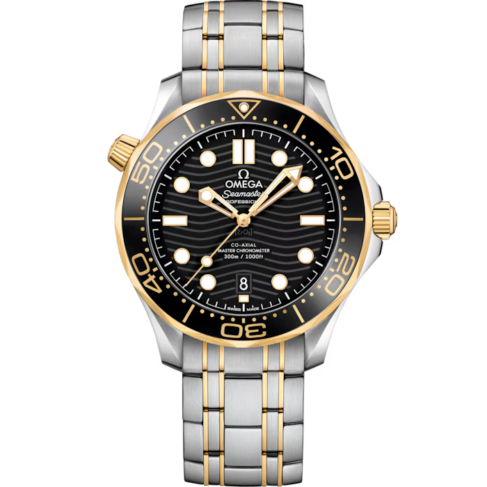 Seamaster Diver 300M – Black Dial & Two-Tone Gold