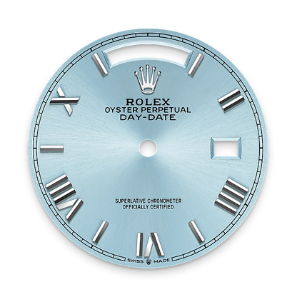 Day-Date – Ice Blue Dial & Fluted Bezel