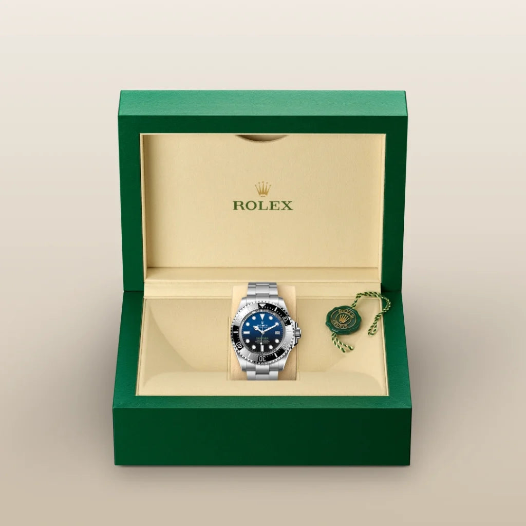 Deepsea– Oystersteel & Blue Dial