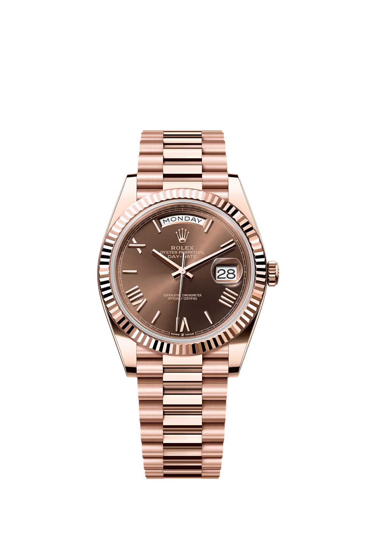 Day-Date – Everose Gold & Chocolate Dial