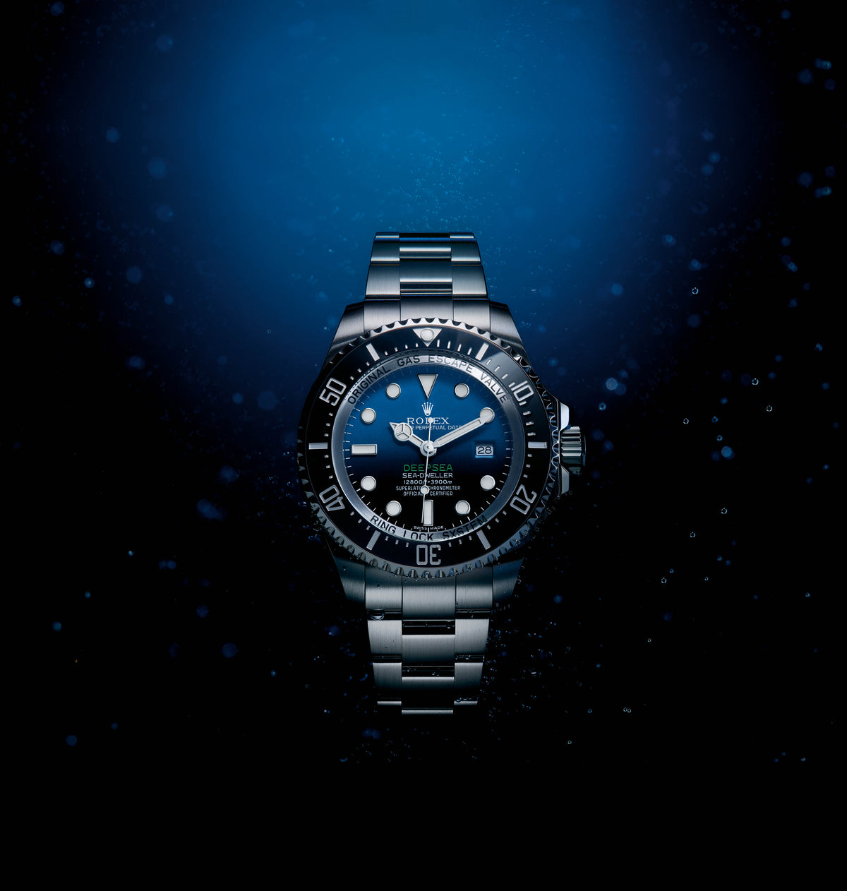 Deepsea– Oystersteel & Blue Dial