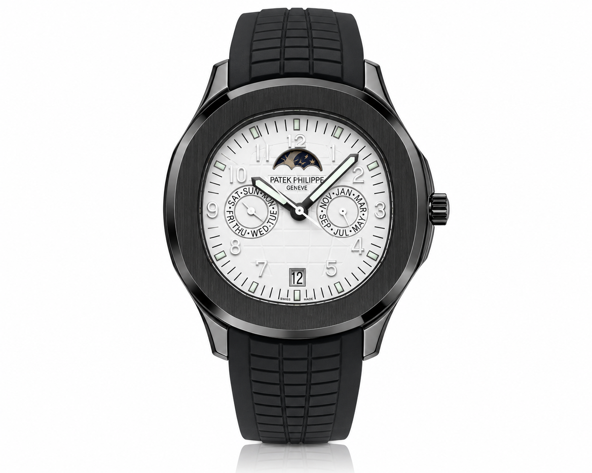 PP Aquanaut – Black & White Perpetual Calendar
