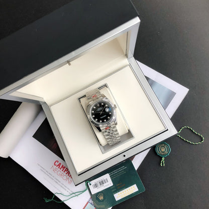 Datejust 41 – Black Diamond Dial