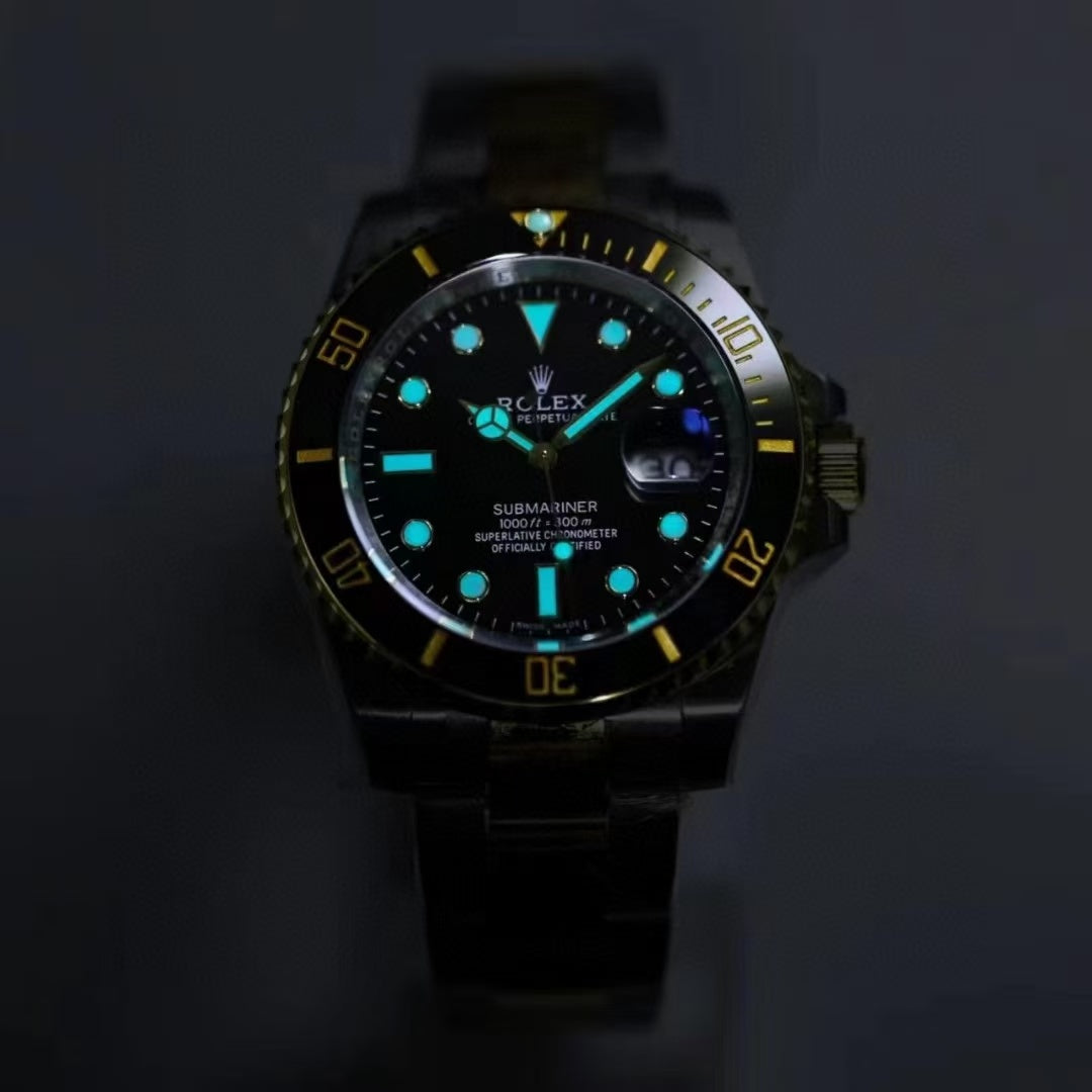 Submariner Date Oyster, 41 mm, acier Oystersteel