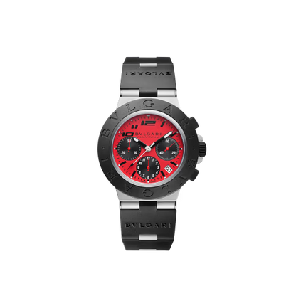 Aluminium – Red Dial Chronograph