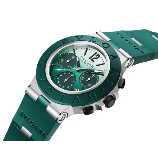 Aluminium Smeraldo – Green Chronograph