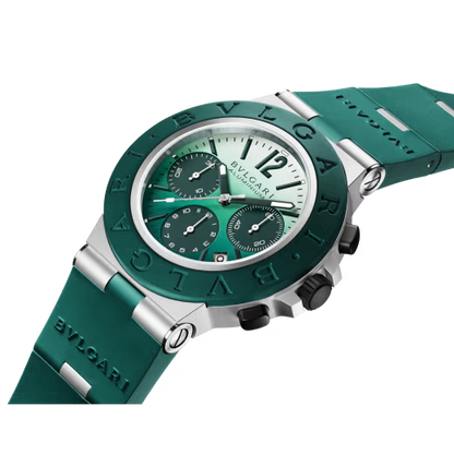 Aluminium Smeraldo – Green Chronograph