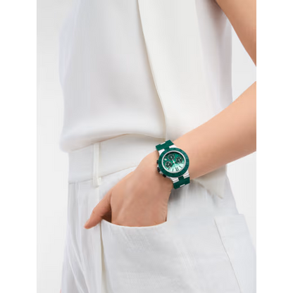 Aluminium Smeraldo – Green Chronograph