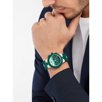 Aluminium Smeraldo – Green Chronograph