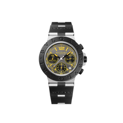 Aluminium Special Edition – Black & Yellow Chronograph