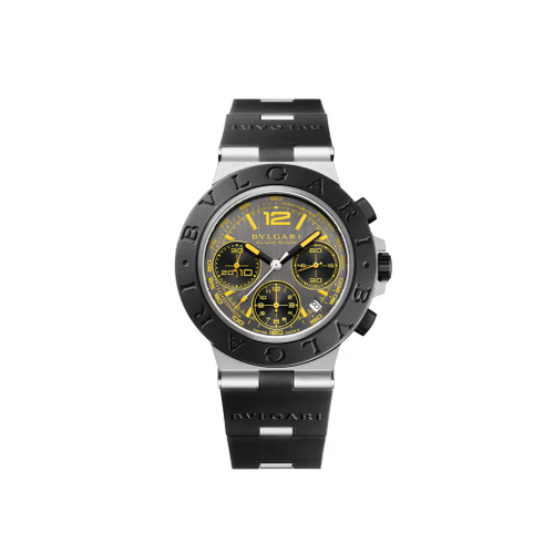 Aluminium Special Edition – Black & Yellow Chronograph
