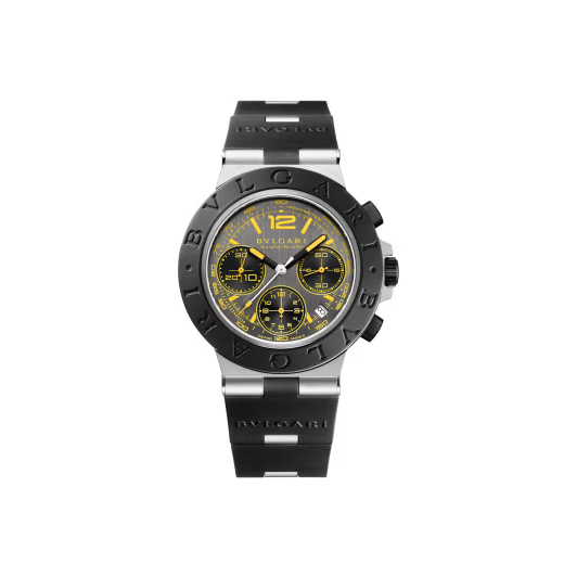 Aluminium Special Edition – Black & Yellow Chronograph