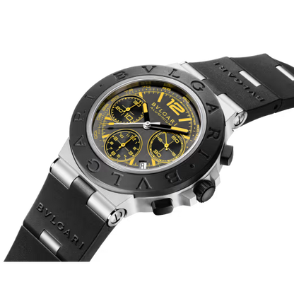 Aluminium Special Edition – Black & Yellow Chronograph