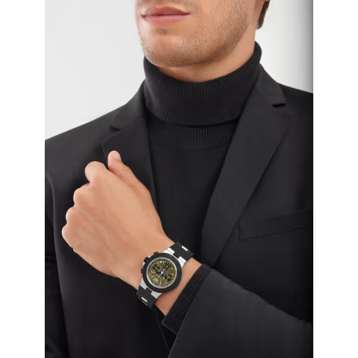 Aluminium Special Edition – Black & Yellow Chronograph