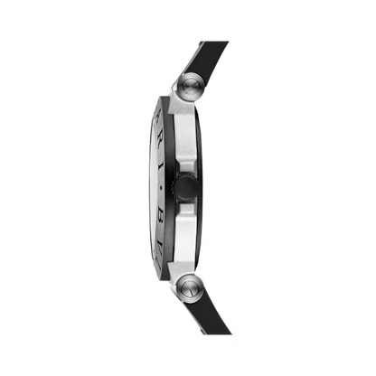 Aluminium Watch – Black Dial & Black Rubber