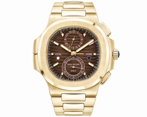 PP Nautilus – Rose Gold & Brown Dial Chronograph