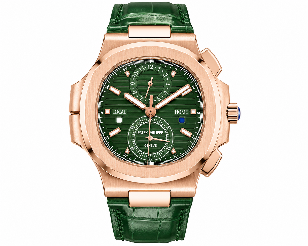 PP Nautilus – Rose Gold & Green Dial