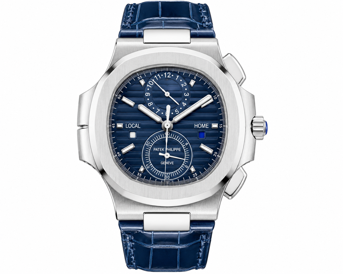 PP Nautilus – Silver & Blue Dial