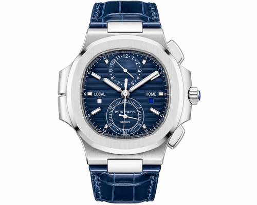 PP Nautilus – Silver & Blue Dial