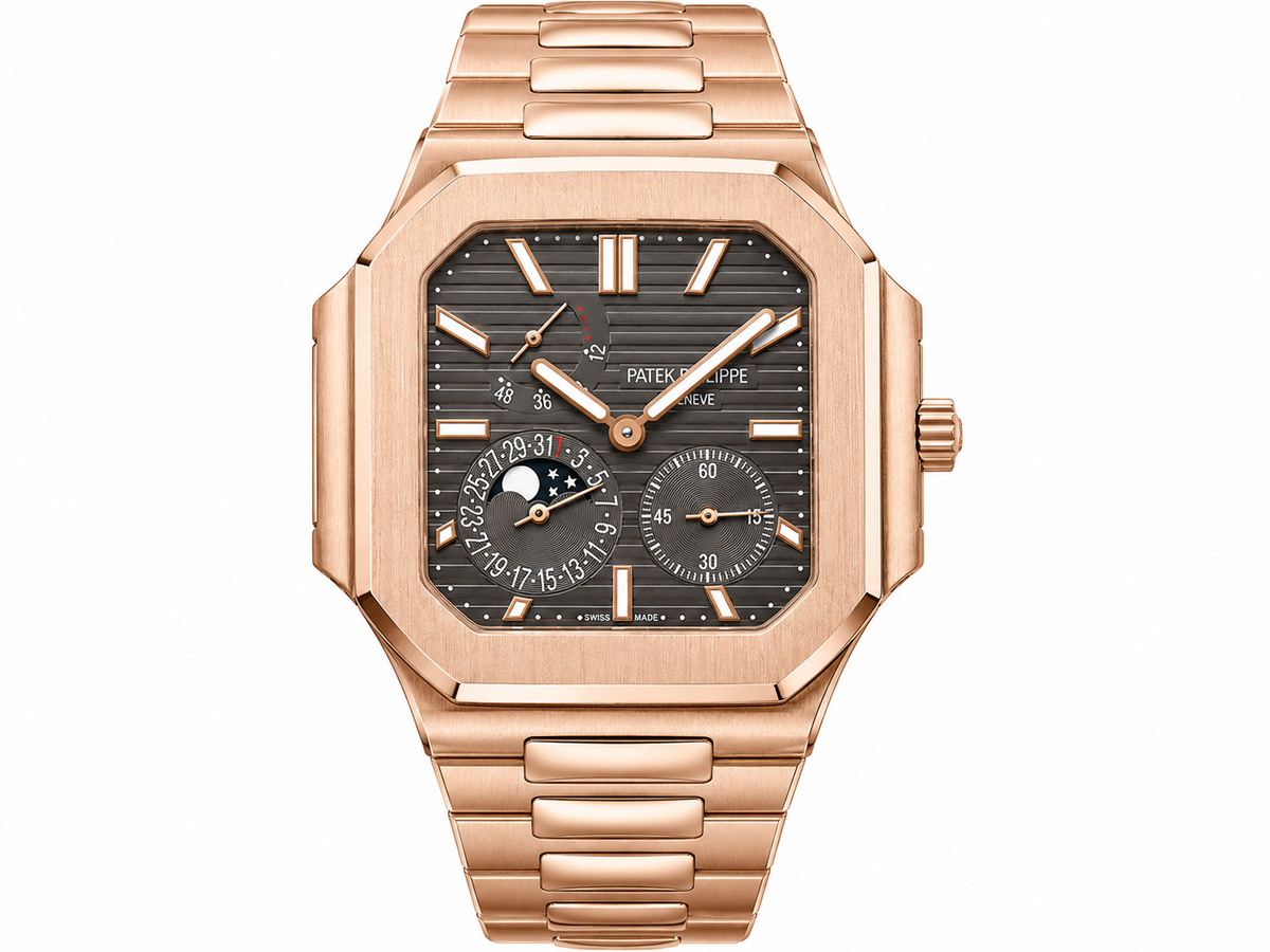 PP Nautilus – Rose Gold & Charcoal Grey Dial