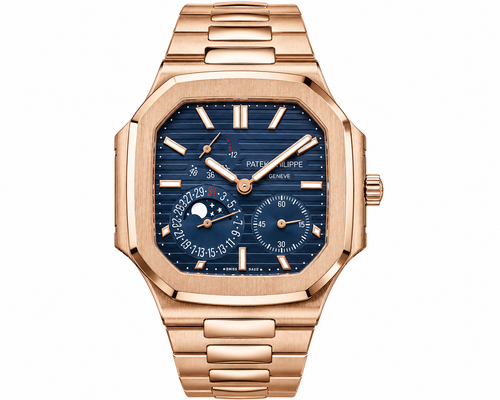 PP Nautilus – Rose Gold & Midnight Blue Dial