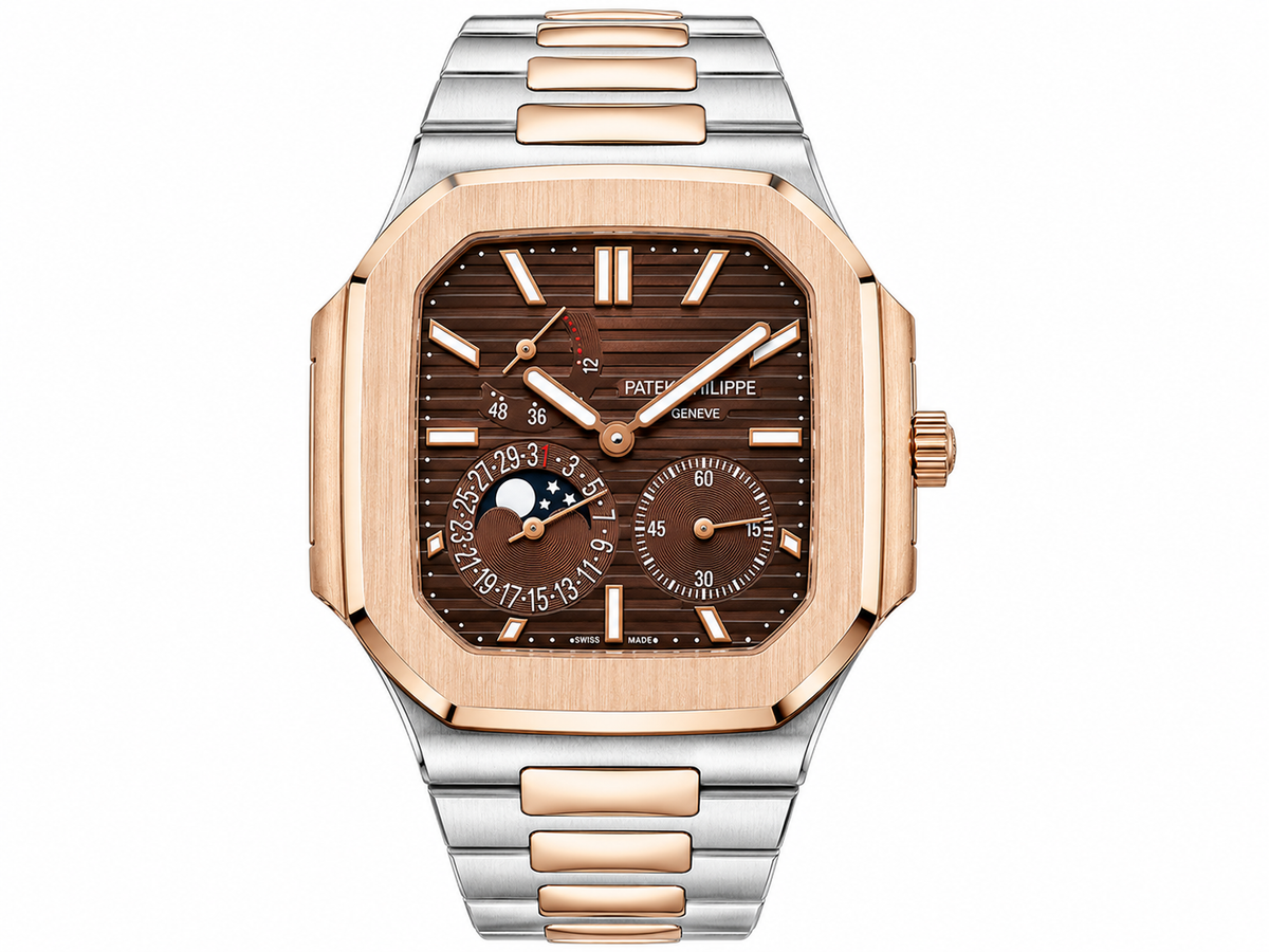 PP Nautilus – Two-Tone Rose Gold & Chocolate Brown Dial