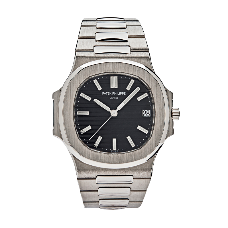 PP Nautilus – Black Dial & Silver