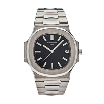 PP Nautilus – Black Dial & Silver