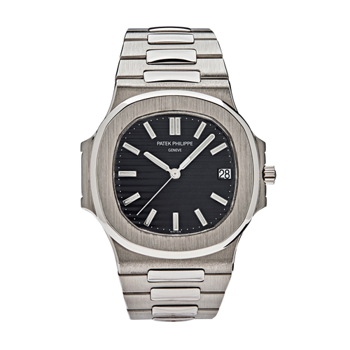 PP Nautilus – Black Dial & Silver