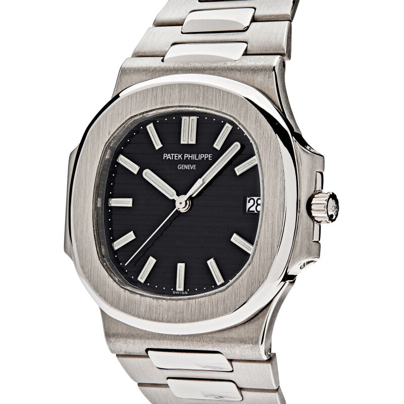 PP Nautilus – Black Dial & Silver