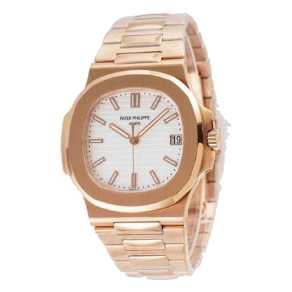 PP Nautilus – Rose Gold & White Dial
