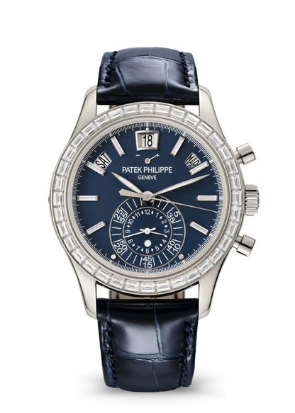 PP 5960 Annual Calendar Chronograph 40mm – Blue & Silver