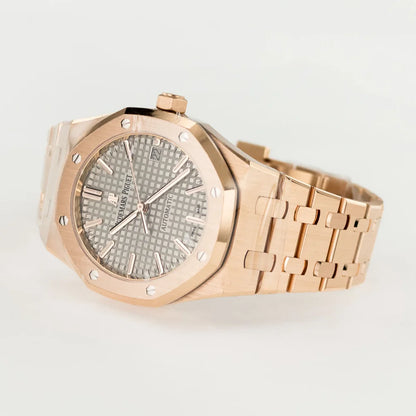 AP Royal Oak Selfwinding – Grey Dial & Rose Gold