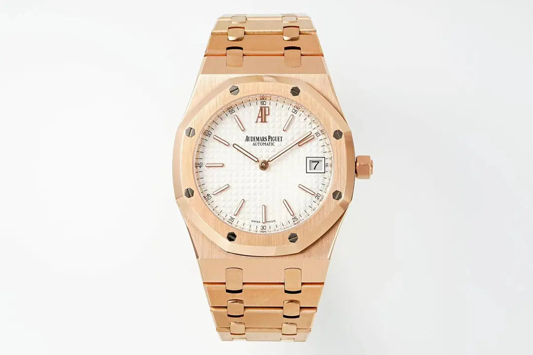 AP Royal Oak Selfwinding – White Dial & Rose Gold