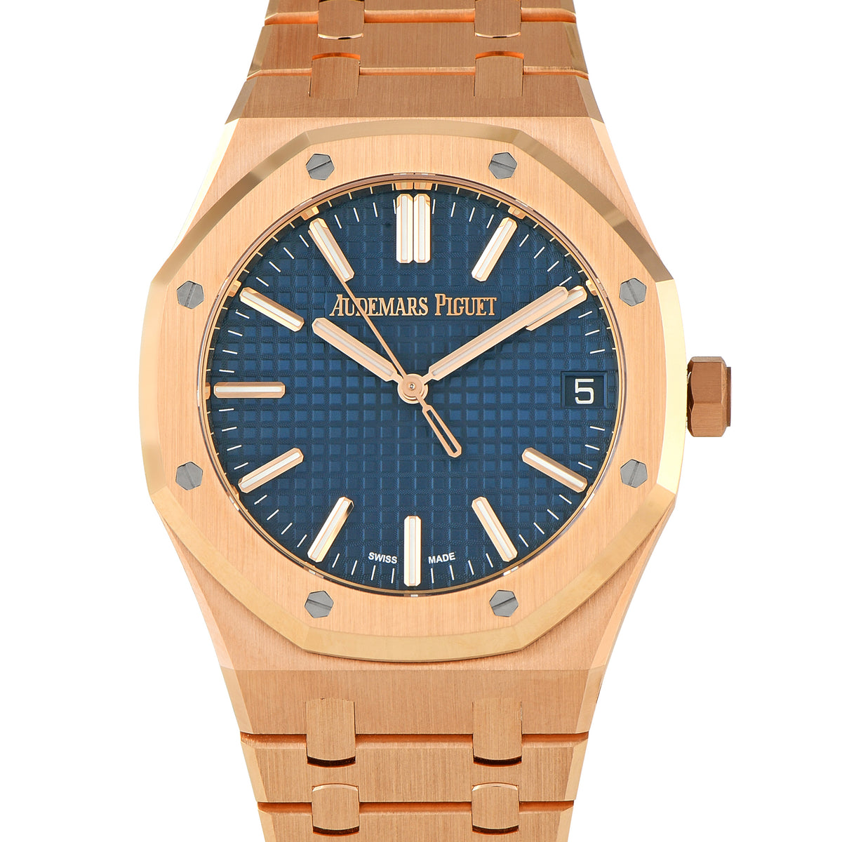 AP Royal Oak Selfwinding – Blue Dial & Rose Gold