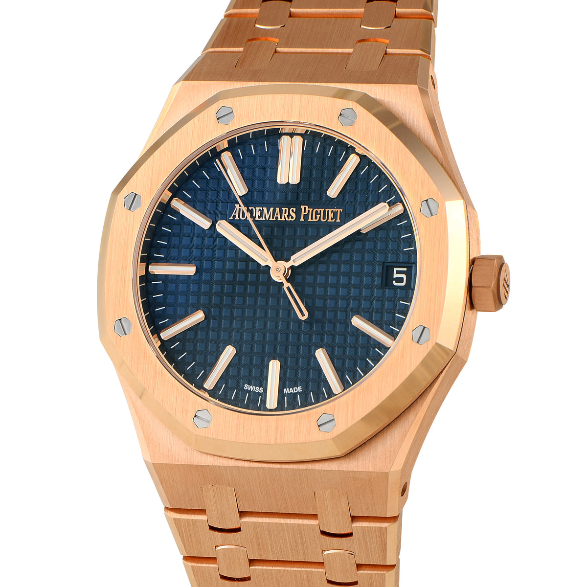 AP Royal Oak Selfwinding – Blue Dial & Rose Gold