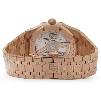 AP Royal Oak Selfwinding – Black Dial & Rose Gold