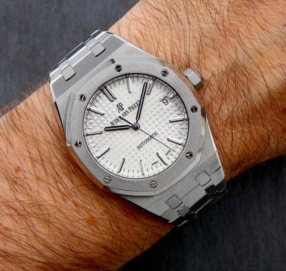 AP Royal Oak Selfwinding – White Dial & Silver