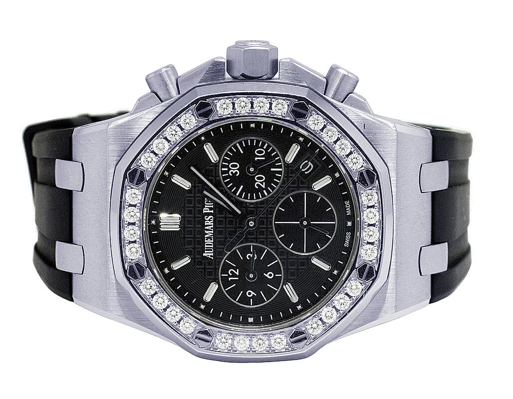 AP Royal Oak Offshore 37mm – Black & Silver
