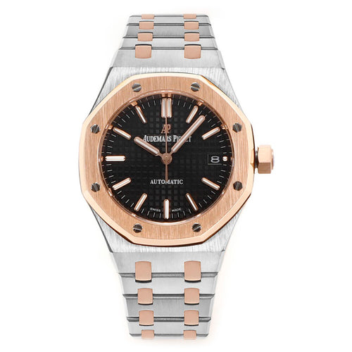 AP Royal Oak Selfwinding – Black Dial & Two-Tone Rose Gold