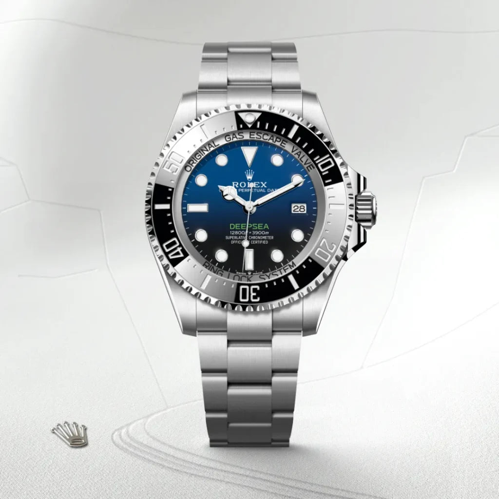 Deepsea– Oystersteel & Blue Dial