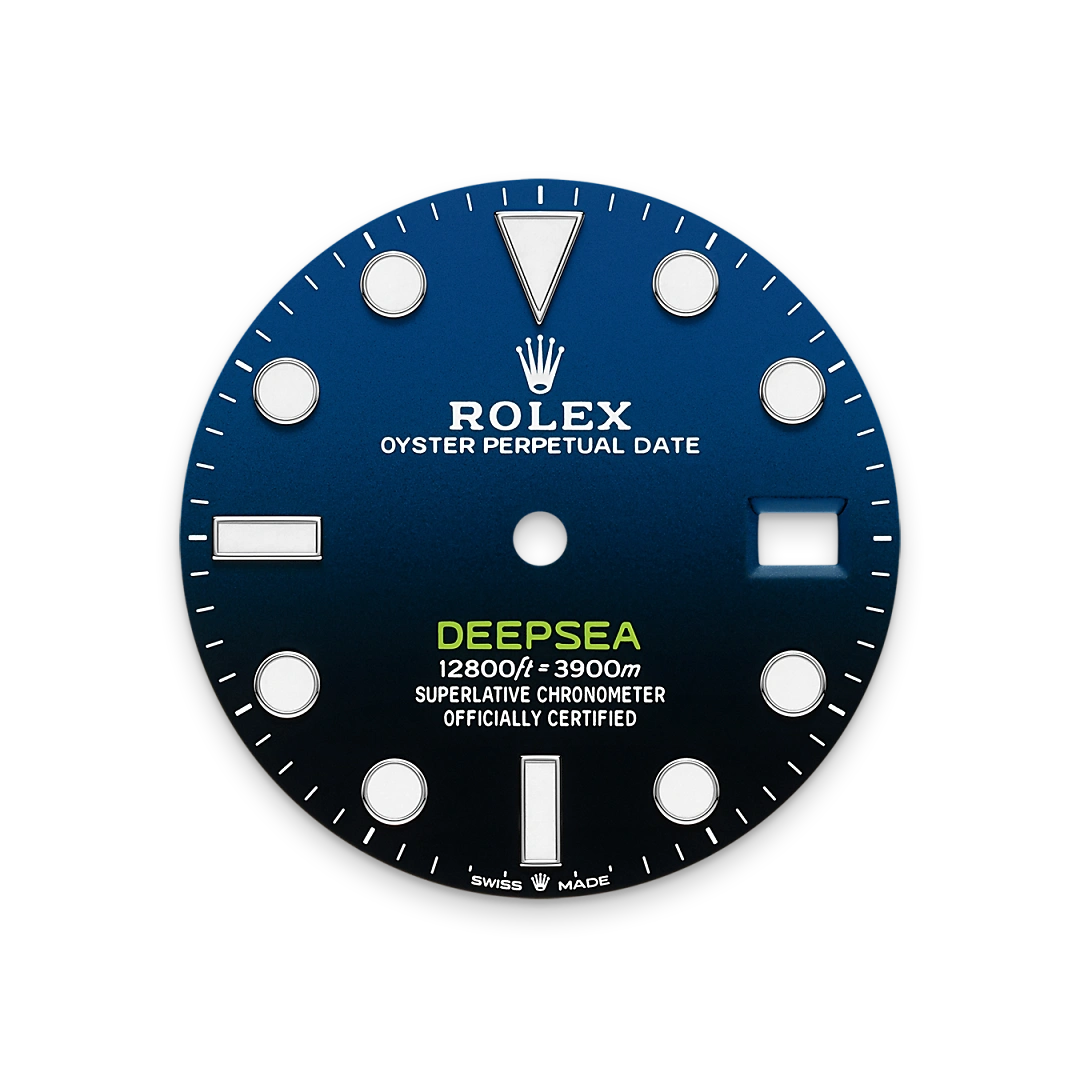 Deepsea– Oystersteel & Blue Dial