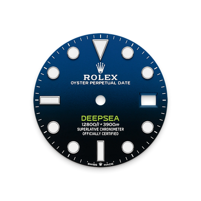 Deepsea– Oystersteel & Blue Dial