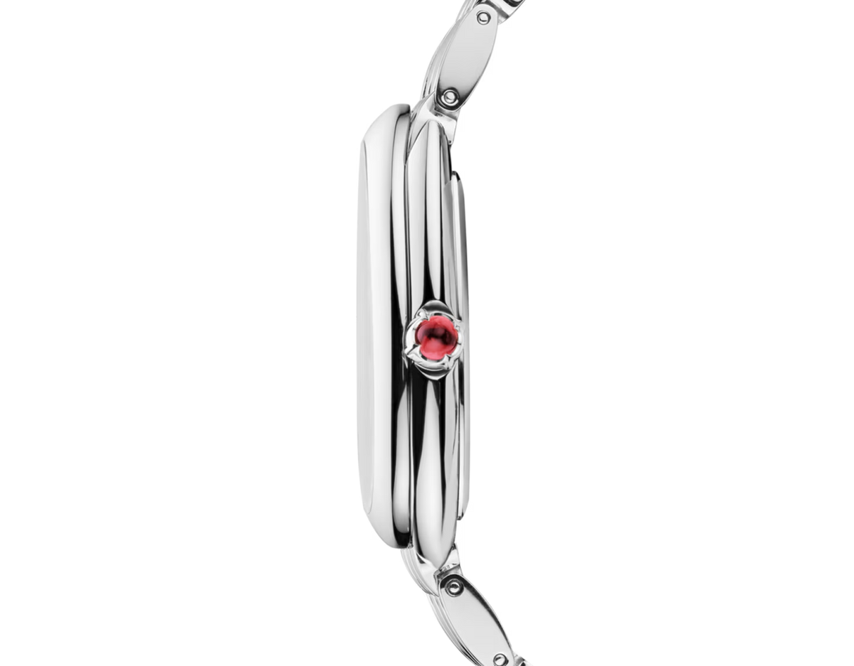 Serpenti Seduttori Watch – Black Dial & Diamond Silver