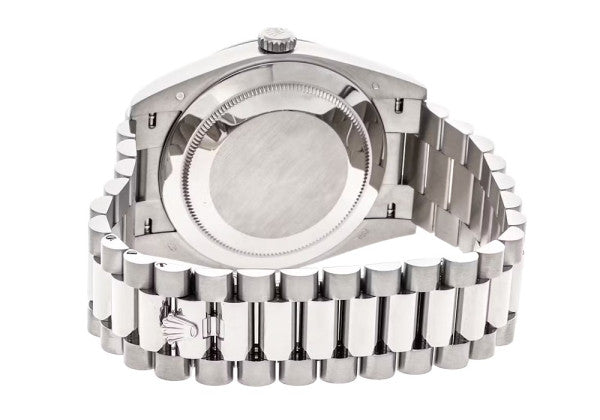 Day Date – Black Dial & White Gold